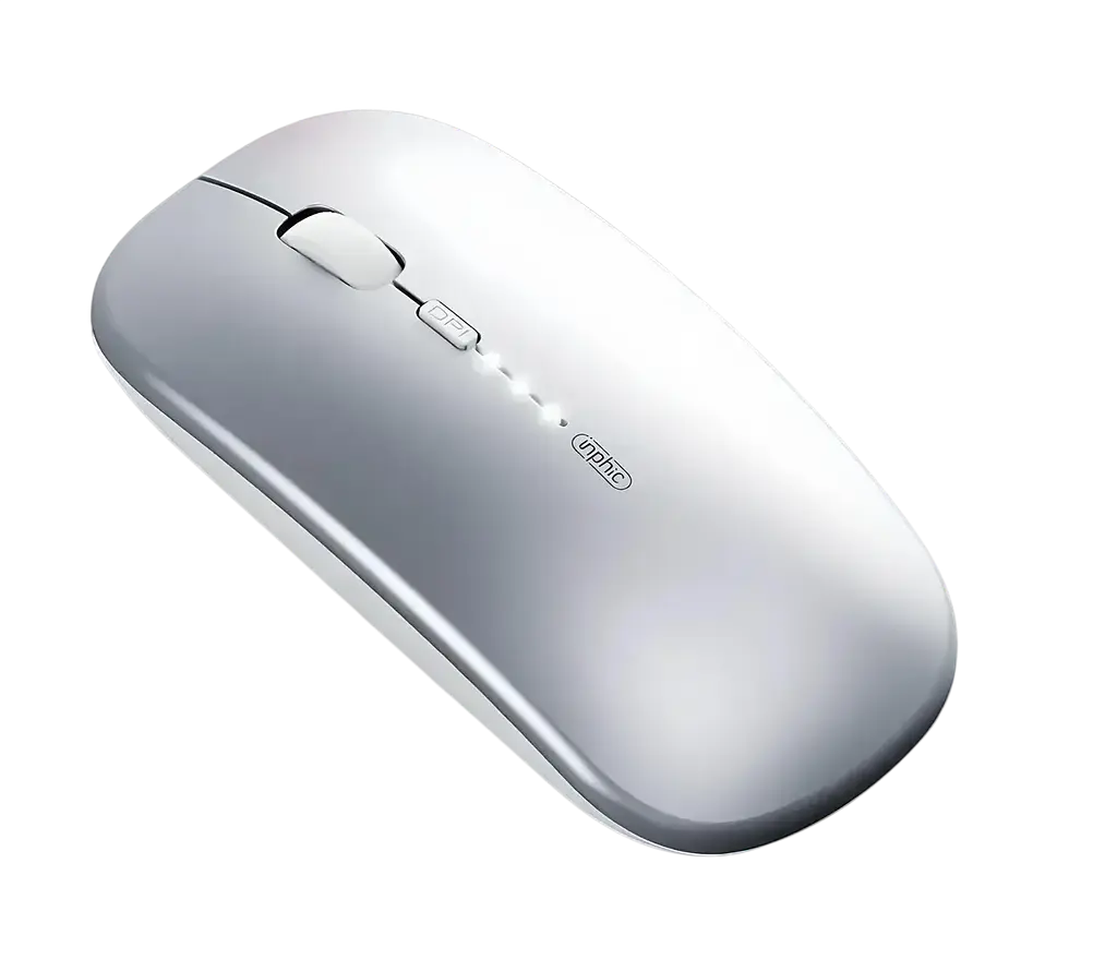 Миша бездротова INPHIC M1pro Silver - фото 3