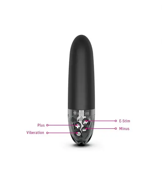 Вибратор Mystim Sleak Freak 14.5 см черный - фото 2