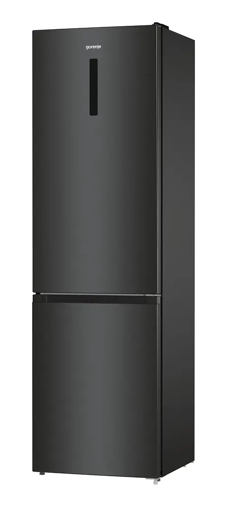 Холодильник Gorenje 185х60х60см 2 двері 204(96) л А++ NoFrost+ LED дисплей чорний (NRK6192ABK4) - фото 14