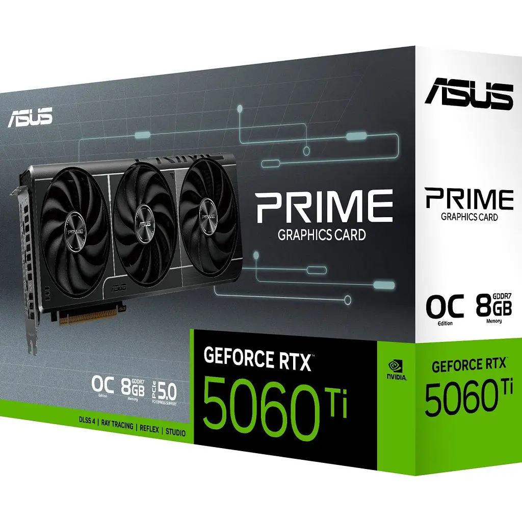 Видеокарта Asus Prime GeForce RTX 5060 Ti 8 GB OC Edition [PRIME-RTX5060TI-O8G] UA [135954] - фото 10