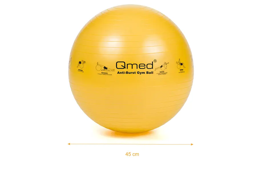 Фітбол - ABS Gym Ball 45 см Qmed fit0025181 - фото 2