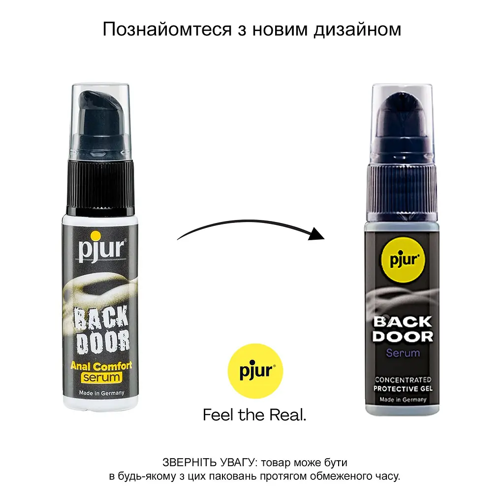 Розслаблювальна анальна сироватка pjur BACK DOOR Serum 20 мл, створює плівку, висококонцентрована - фото 3