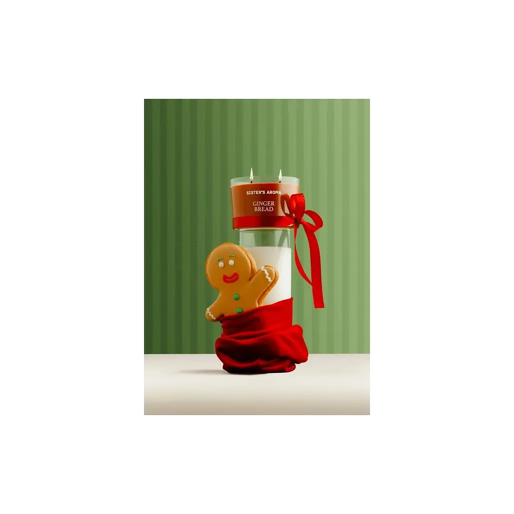 Ароматична свічка Sister's Aroma Gingerbread 150 г (4820227786299) - фото 2