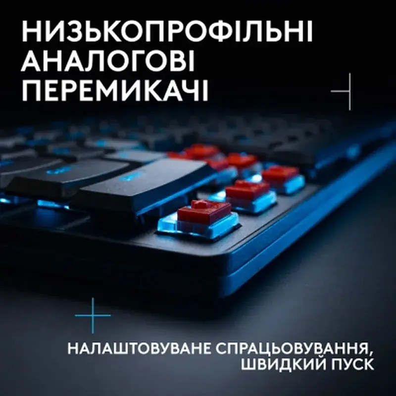 Клавіатура Logitech G515 Rapid TKL Wired USB UA Black (920-013861) - фото 2