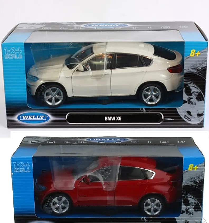 Машина Welly 1:24 BMW X6 (в асортименті) 24004W - фото 3
