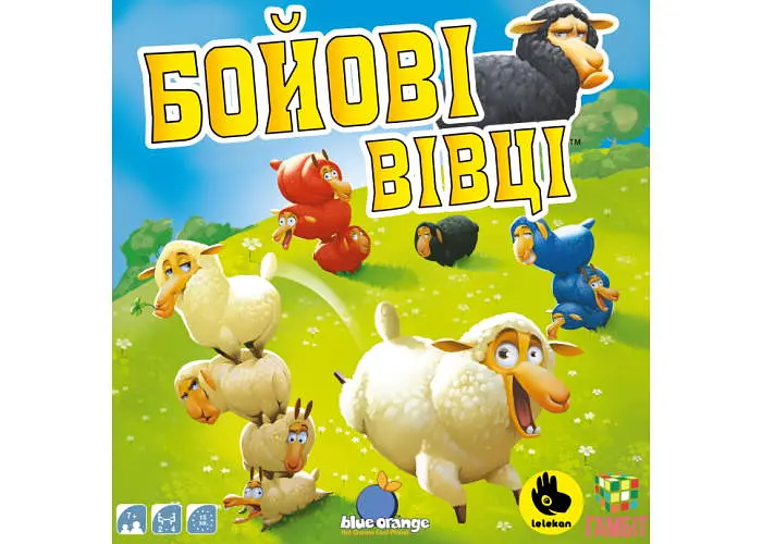 Настольная игра Lelekan Боевые Овцы (Battle Sheep) (укр.) (0002196) - фото 2