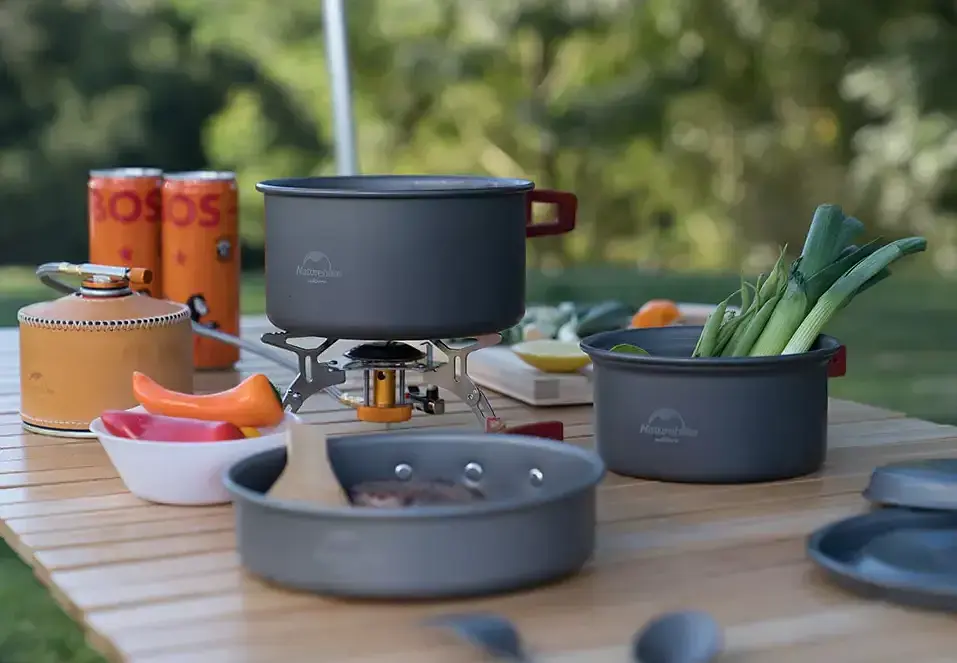 Газовий пальник Naturehike NH21RJ009 3000W з п'єзопідпалом під різьбовий балон - фото 9