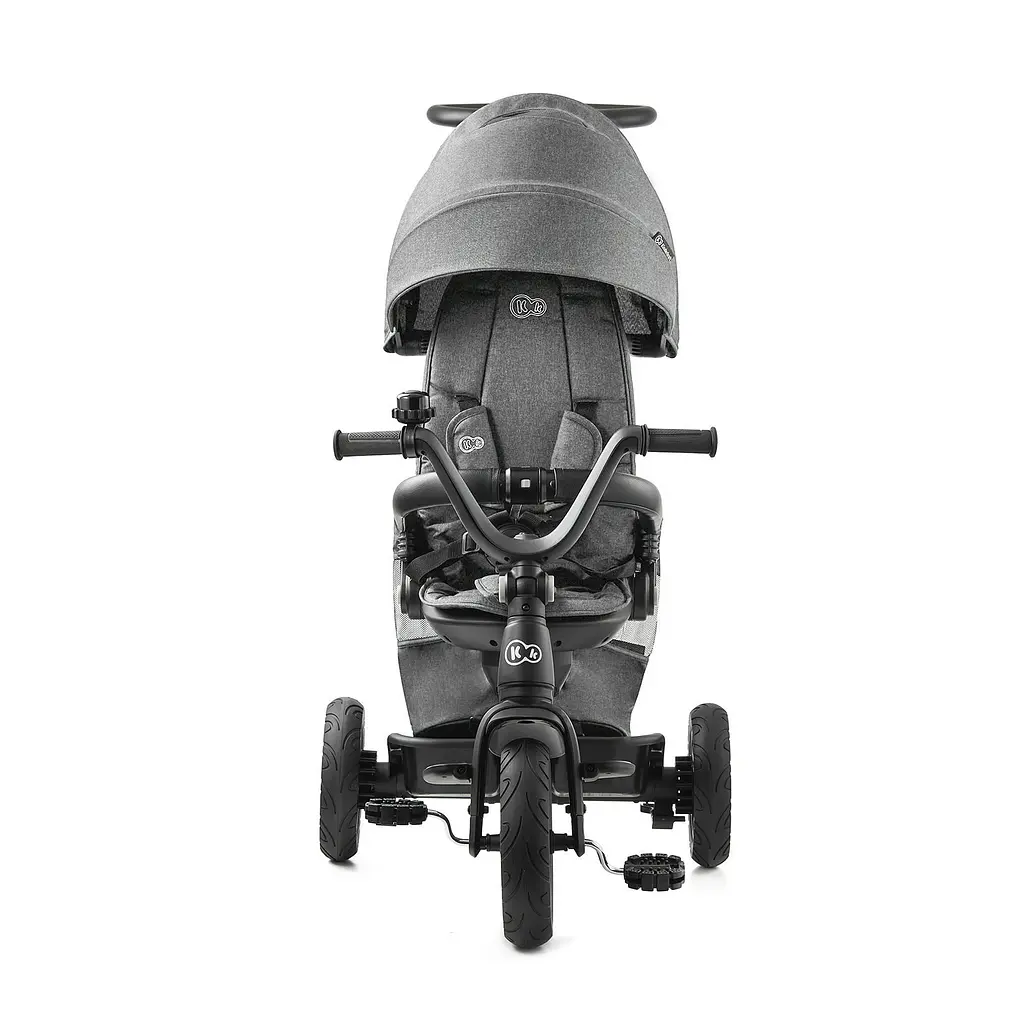 Велосипед трехколесный KiderKraft Easywist Platinum Grey - фото 3