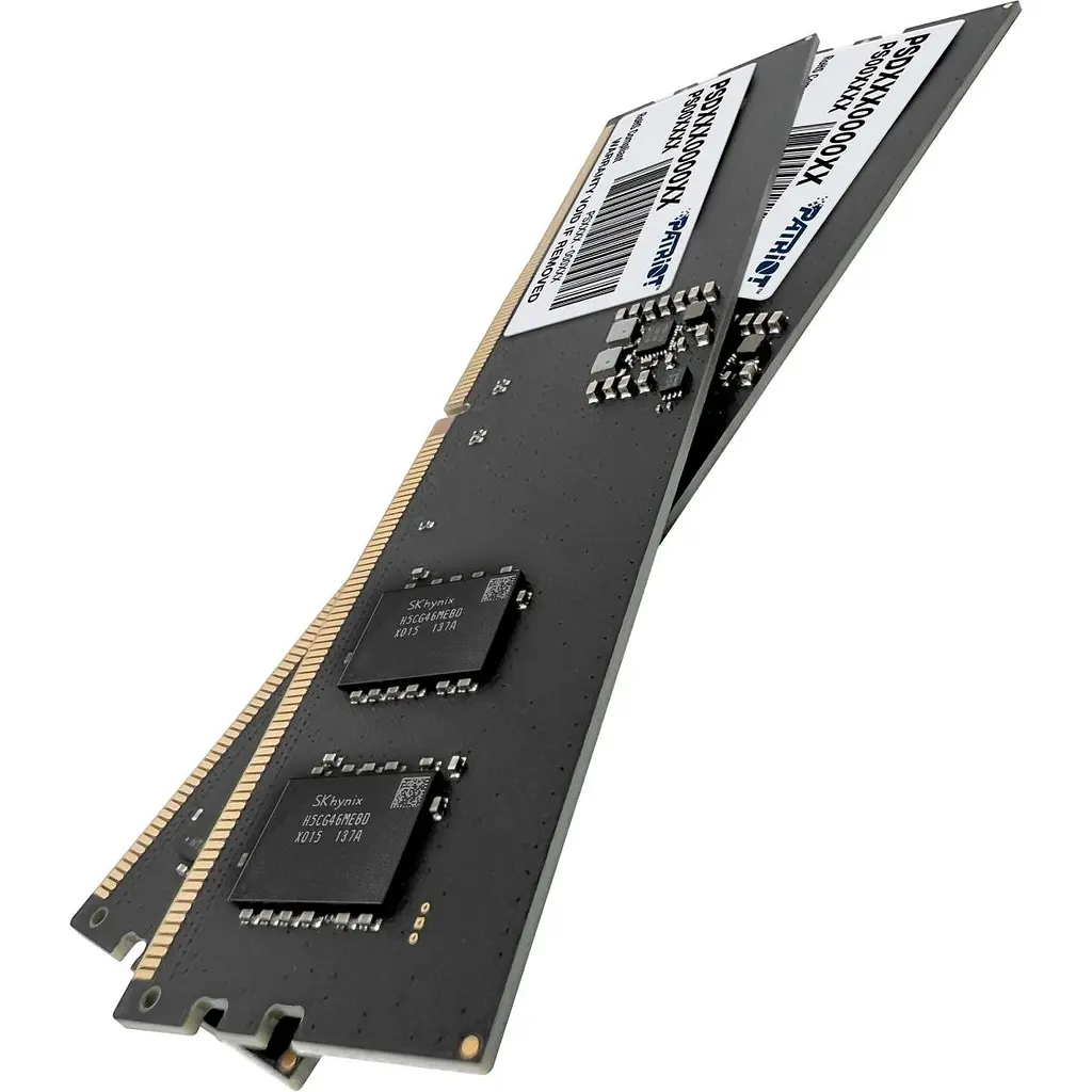 Модуль пам'яті DDR5 Patriot Signature Line 2x8 ГБ 4800 МГц чорний (PSD516G4800K) [175536] - фото 7