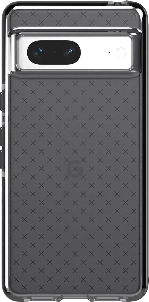 Оригінальний протиударний чохол Tech21 Evo Check для Google Pixel 7 Smokey Black (T21-9546)
