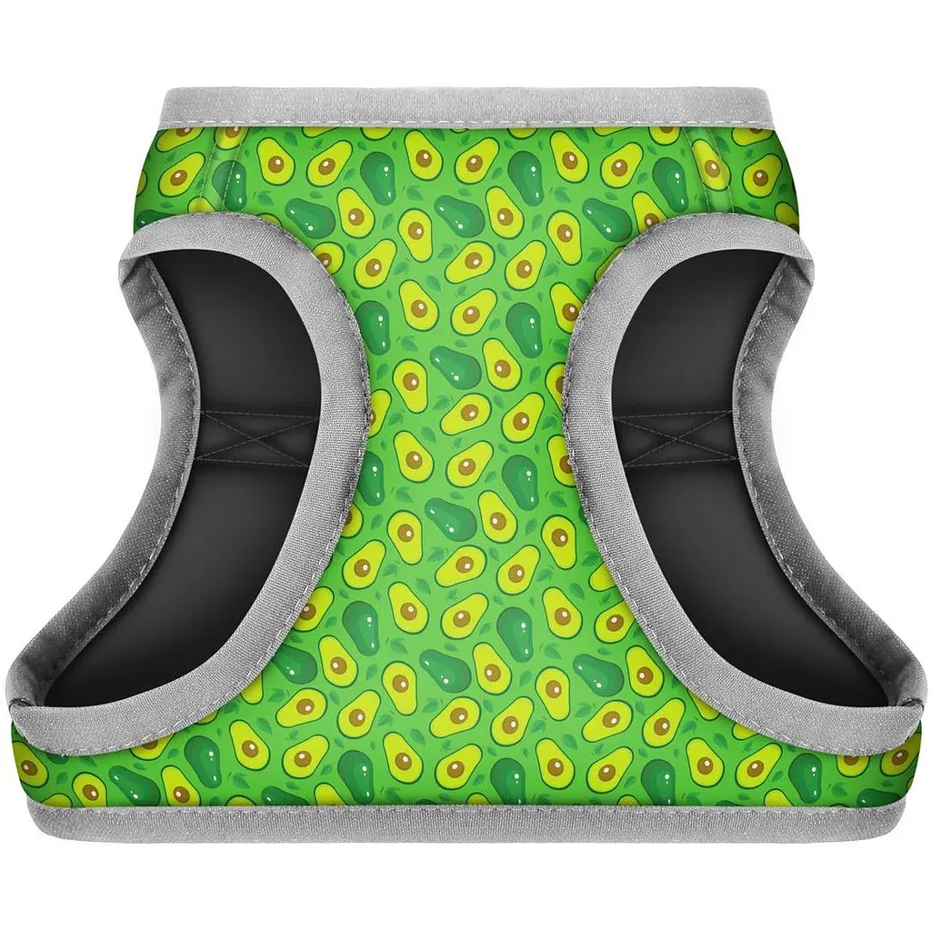 Шлея для собак м'яка Waudog Clothes, з QR паспортом, Авокадо, XS2, 28-31х20-22 см - фото 2