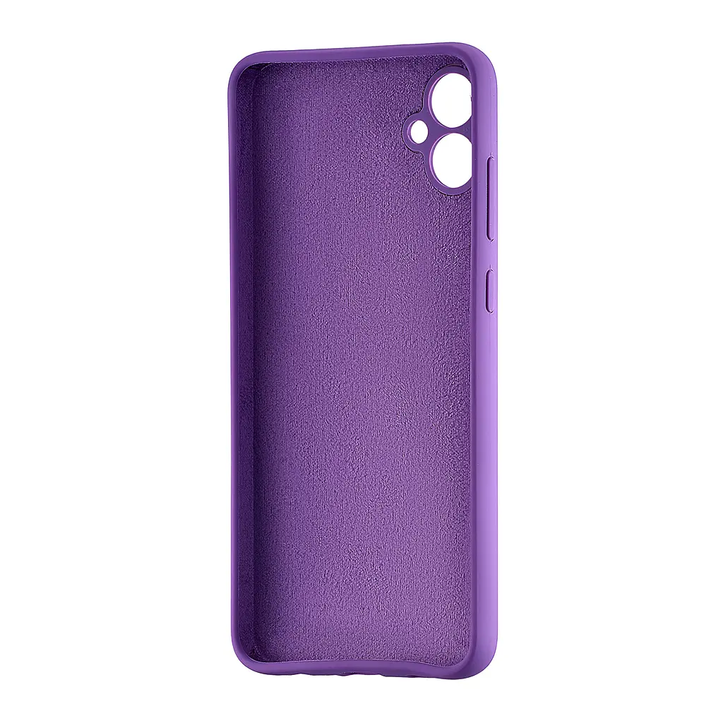 Чохол Silicone Case Samsung A05 (A055) Purple - фото 2