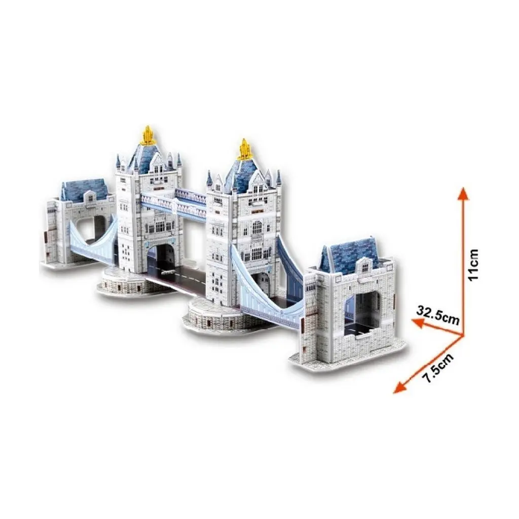 Пазл Cubic Fun 3D Тауерський міст серія міні (S3010h) - фото 3