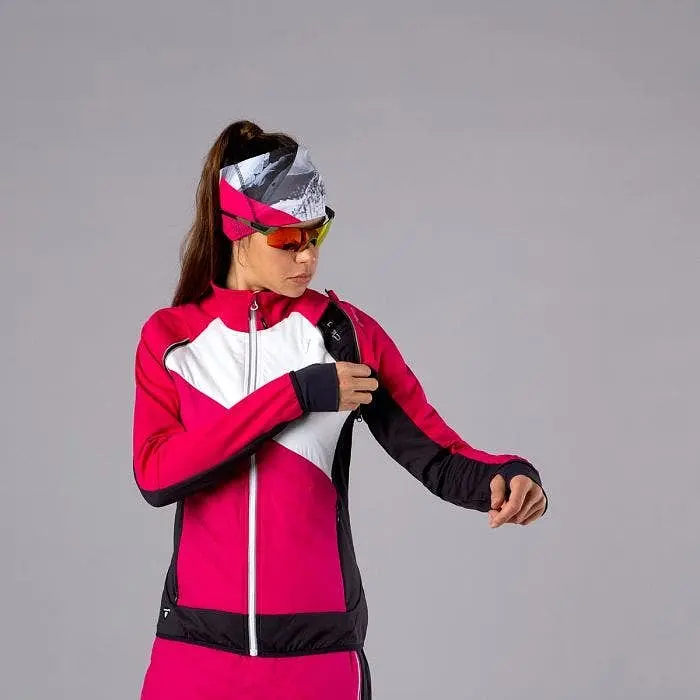 Куртка CMP Women's Hybrid Jacket with Removable Sleeves Fucsia XXS (1097-30A2276-B870 34) - фото 8