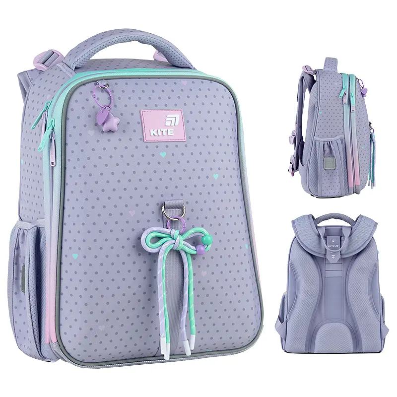 Рюкзак для початкової школи Kite Education каркасний 531 Lovely Сірий (K26-531M) - фото 2