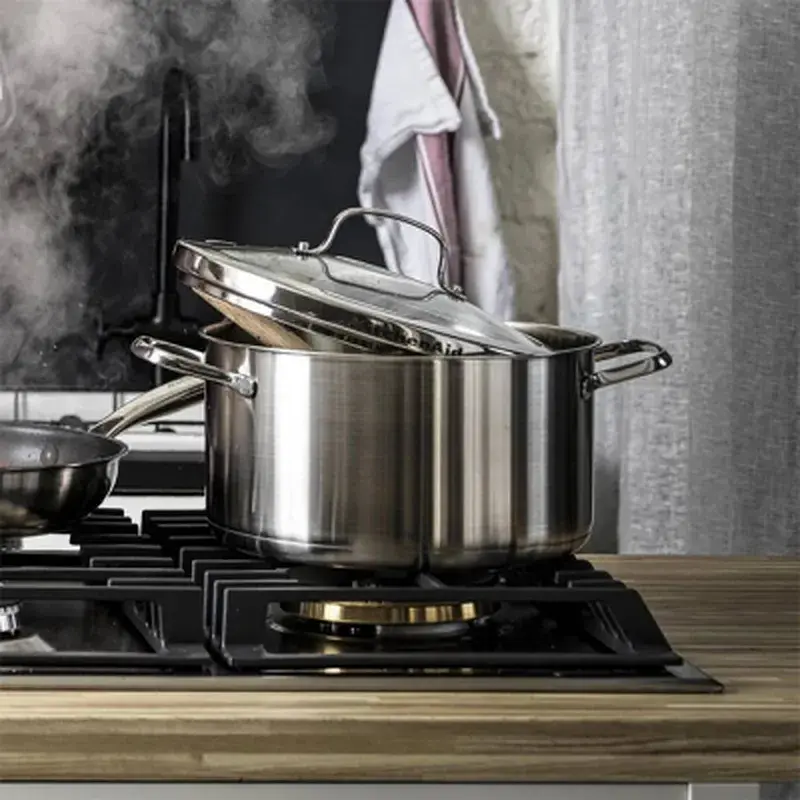 Каструля KitchenAid Proline з кришкою 24 см 5,7 л (CC001879-001) - фото 2