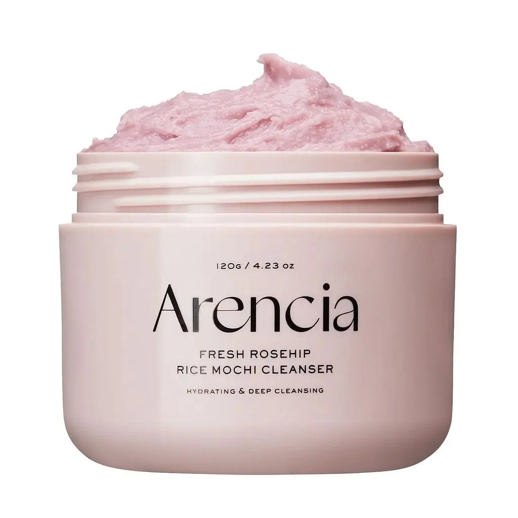 Очищающее средство для лица Arencia Fresh Rosehip Rice Mochi Cleanser, 120 г - фото 2