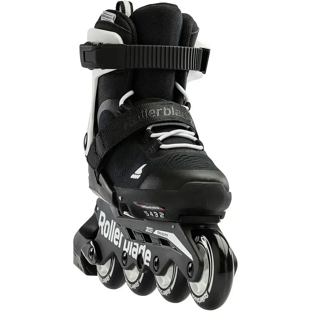 Ролики Rollerblade Microblade 2023 28-32 Black/White (1012-07221900-787-28-32) - фото 2