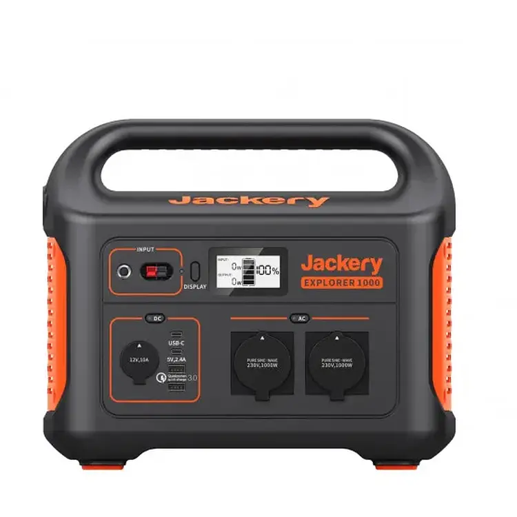 Портативная электростанция Jackery Explorer 1000 1002 Вт·ч, 230 В/1000 Вт (пик 2000 Вт) - фото 2
