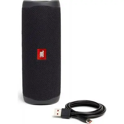 Акустична система JBL Flip 5 Black (JBLFLIP5BLKEU) - фото 4