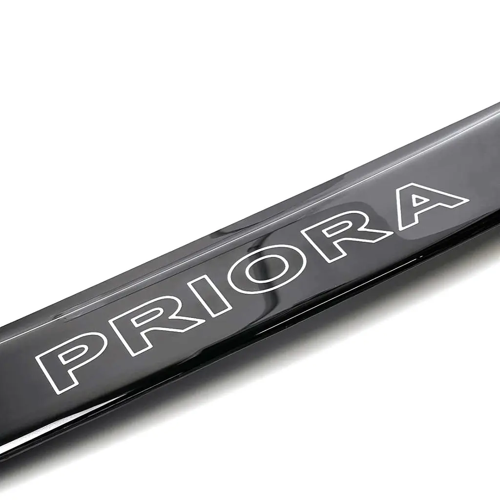 Cпойлер заднього скла козирок для Ваз Priora 2170 Седан Voron Glass - фото 4