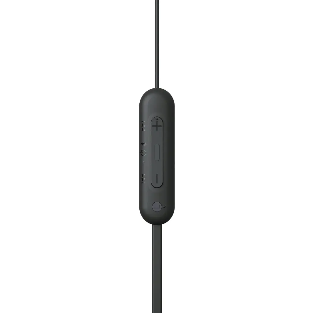 Навушники Sony WI-C100 Black (WIC100B.CE7) - фото 4