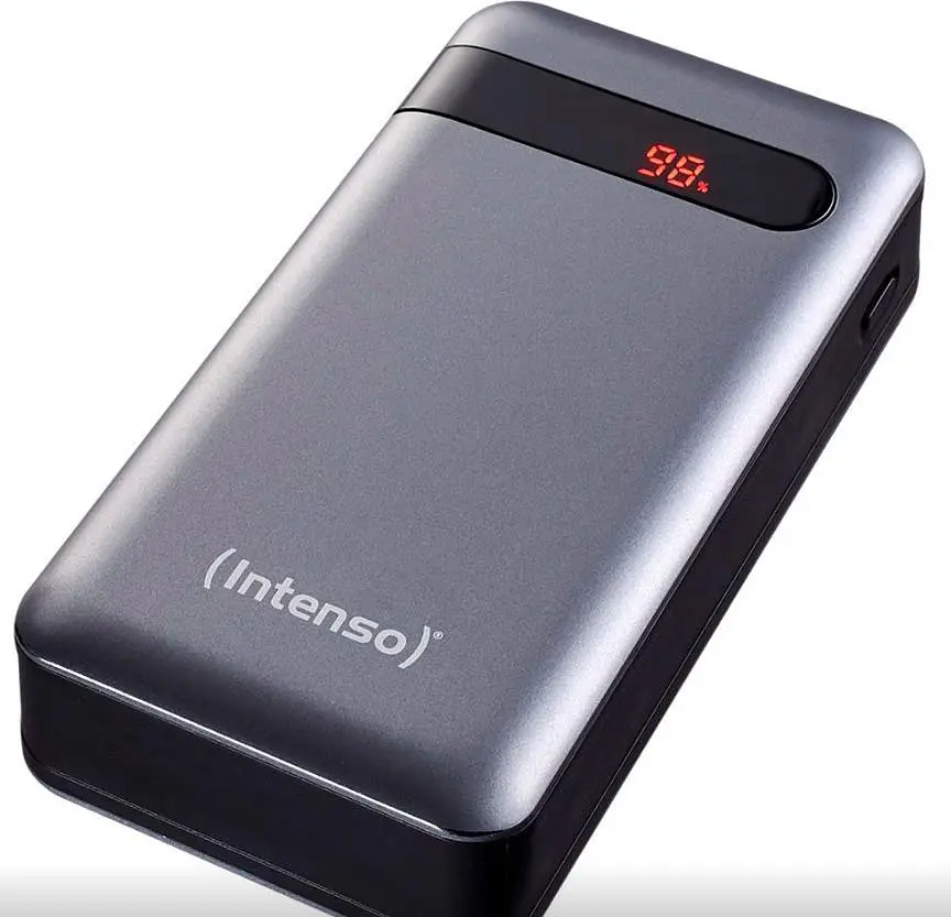 Портативний зарядний пристрій USB 20000MAH QC3.0 ANTHRACITE PD20000 INTENSO - фото 3
