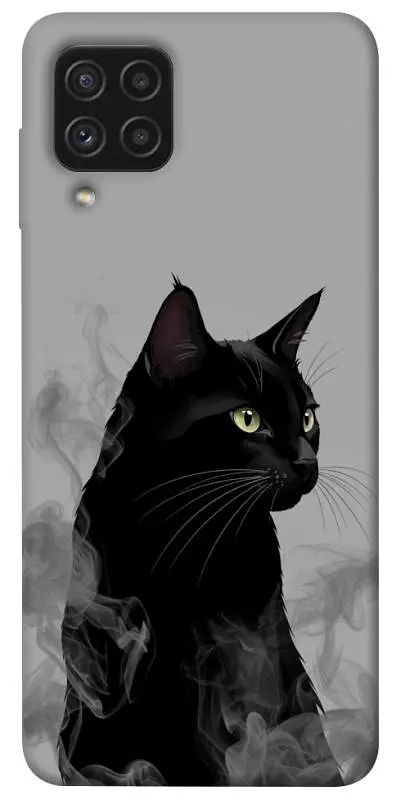 Чохол Demsky Smoke cat для Samsung Galaxy A22 4G - фото 1