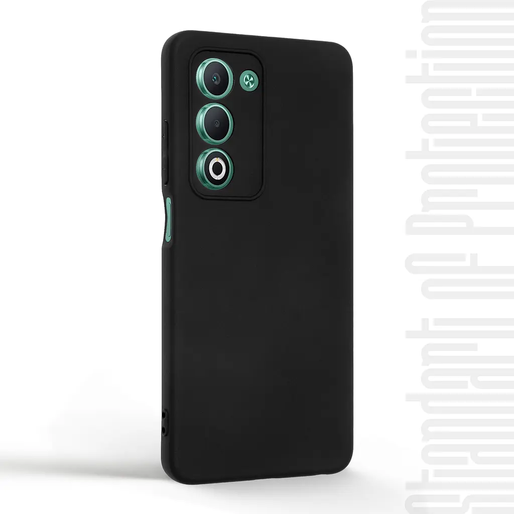 Чехол-накладка для смартфона OPPO A5 4G/A5 5G/A5m 4G, противоударный, силиконовый, термополиуретановый (ТПУ), с защитой камеры и корпуса, черный, защита всего корпуса, ArmorStandart (ARM87390) - фото 2
