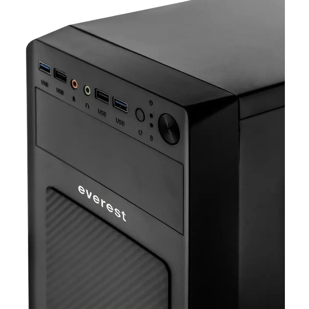Корпус Everest 6116 - 400w MATX 2xUSB3.0+2xUSB2.0 12 cm - фото 4