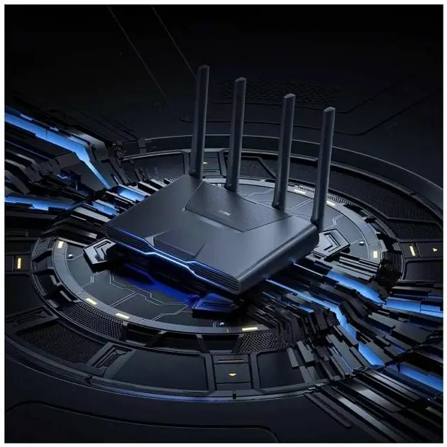 Бездротовий маршрутизатор - роутер Xiaomi Redmi Gaming Router AX5400 чорний - фото 3