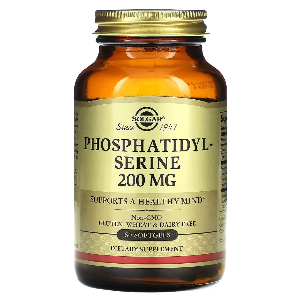 Фосфатидилсерин Phosphatidylserine 200 мг - 60 софтгель