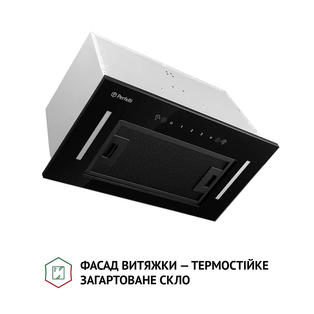 Витяжка повновбудована PERFELLI BIS 58844 BL 1200 LED - фото 2