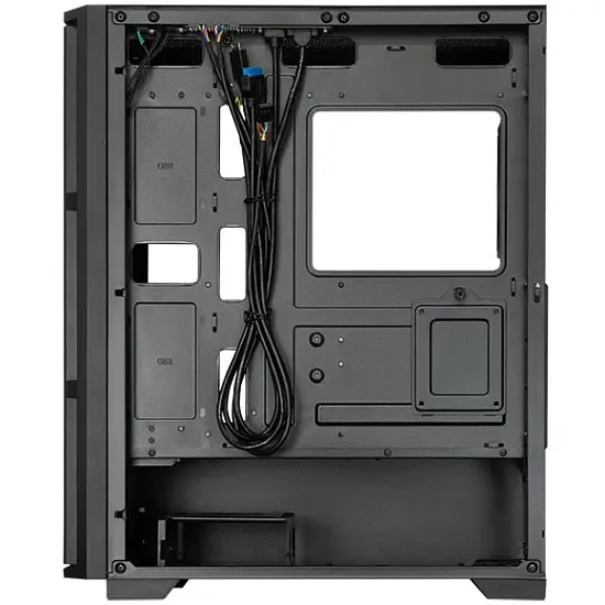 Корпус Chieftec Pro Midi TG AS-02B-TG-OP ATX, без Блок живлення, Чорний - фото 4