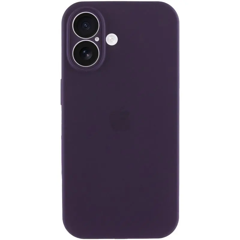 Чохол Silicone Case Full Camera Protective (AA) для Apple iPhone 17 (6.3) Фіолетовий / Elderberry - фото 2