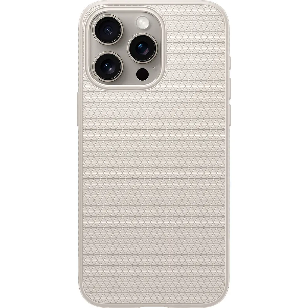 Чохол Spigen Liquid Air Case для Apple iPhone 15 Pro Natural Titanium [ACS07217] [100292] - фото 2