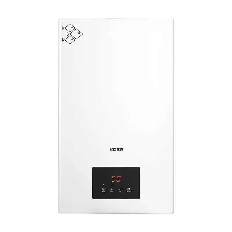 Котел електричний одноконтурний Koer Kwh.E0116 16 Квт, white KR5562 - фото 4