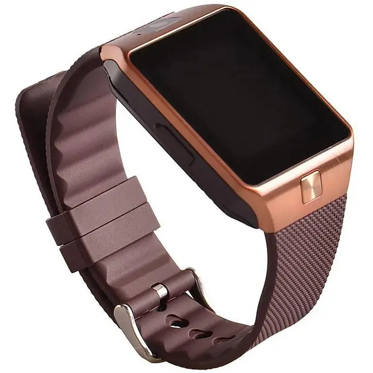 Розумний годинник Smart Watch DZ09 з крокоміром Brown (sw012-hbr) - фото 3