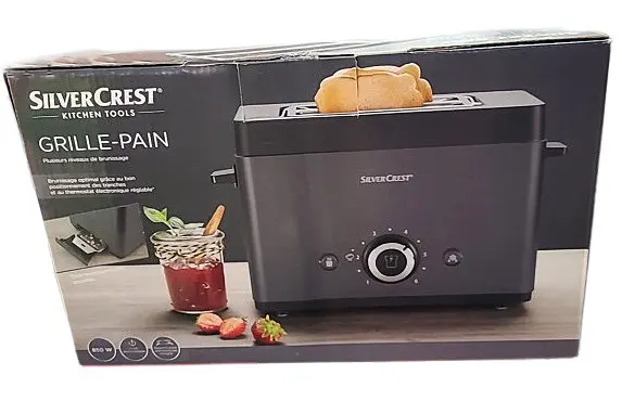 Тостер Silver Crest STS 850 A1 7 режимів обсмажування 850 Вт тостерниця для гарячих бутербродів - фото 7