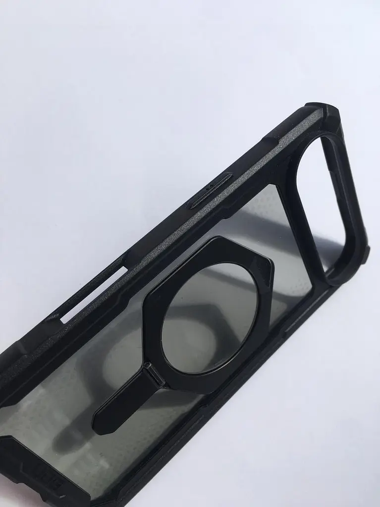 Оригінальний протиударний чохол для iPhone AIR UAG Plasma XTE MagSafe Black 114525114034 з підставкою - фото 8