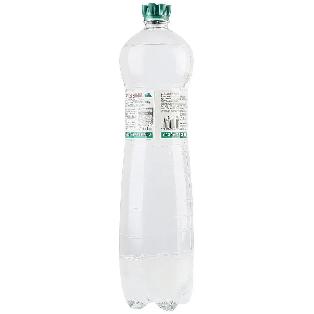 Мінеральна вода Трускавецька слабогазована 1.5 л - фото 4