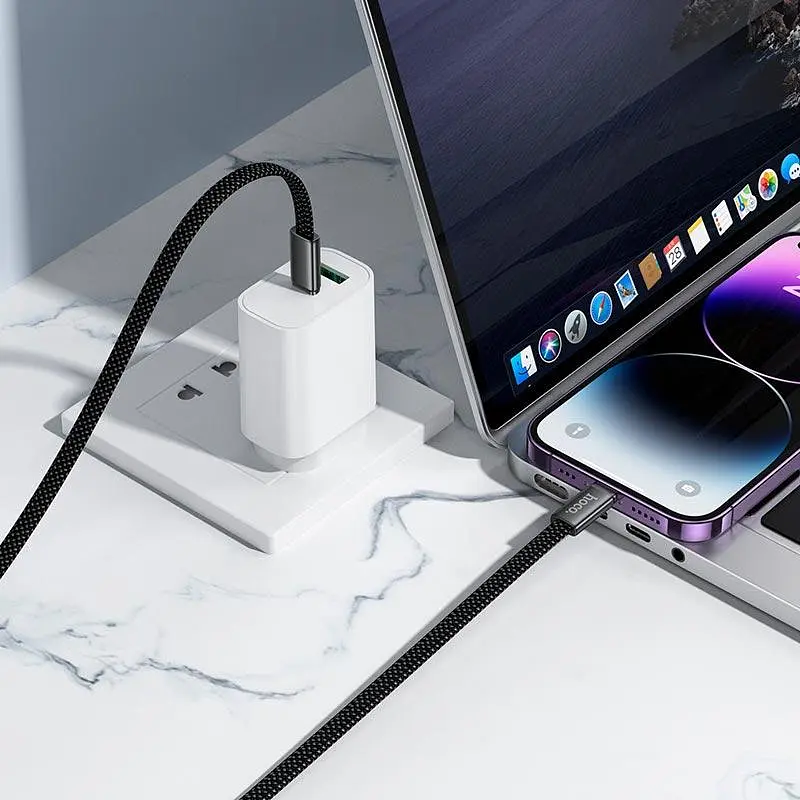 Кабель HOCO C до Lightning Exceso PD Charging Data Cable X125 1m, 30W - фото 3