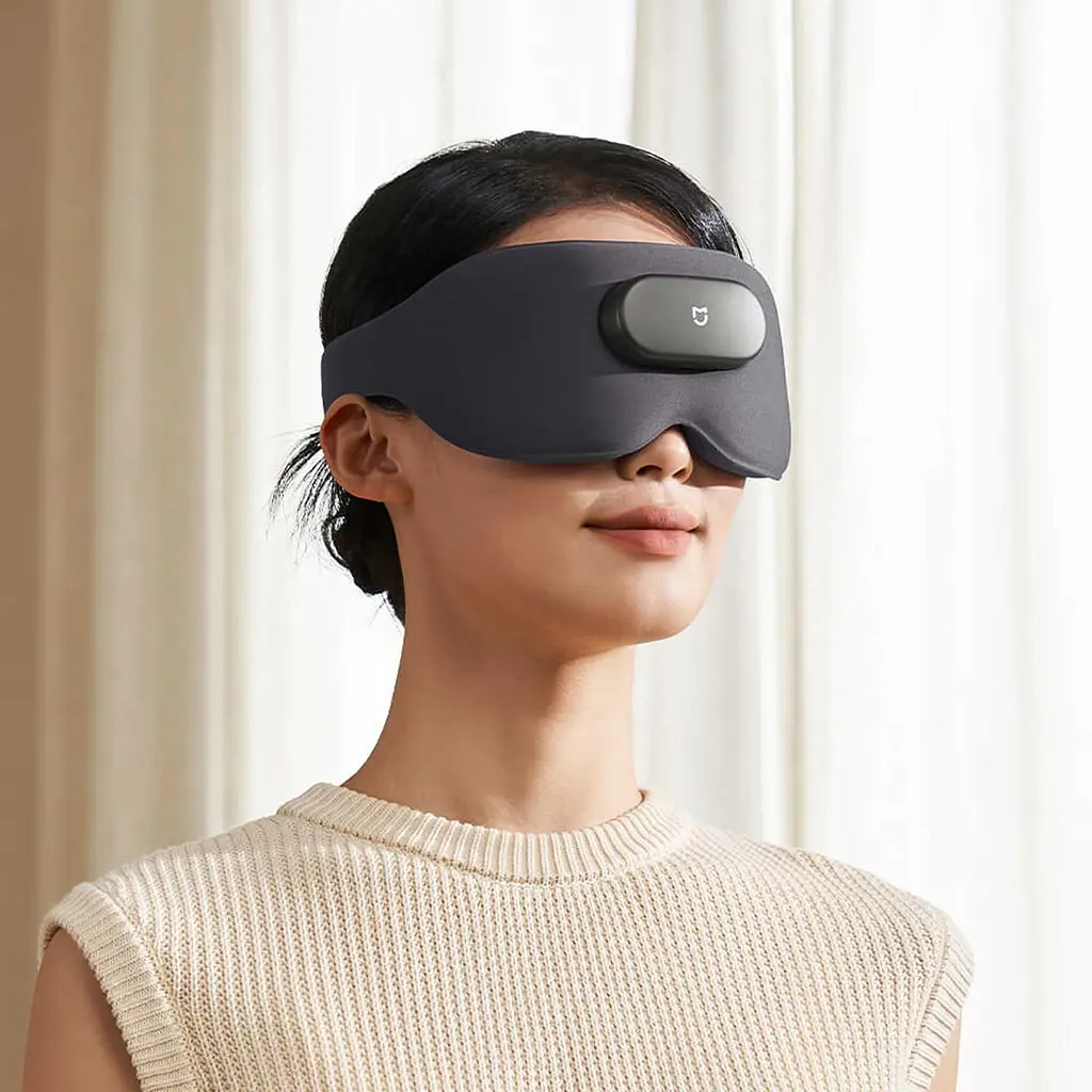 Розумний масажер маска для очей Xiaomi MiJia Smart Massage Eye Mask (MJAMYZYMYY01) Black - фото 4