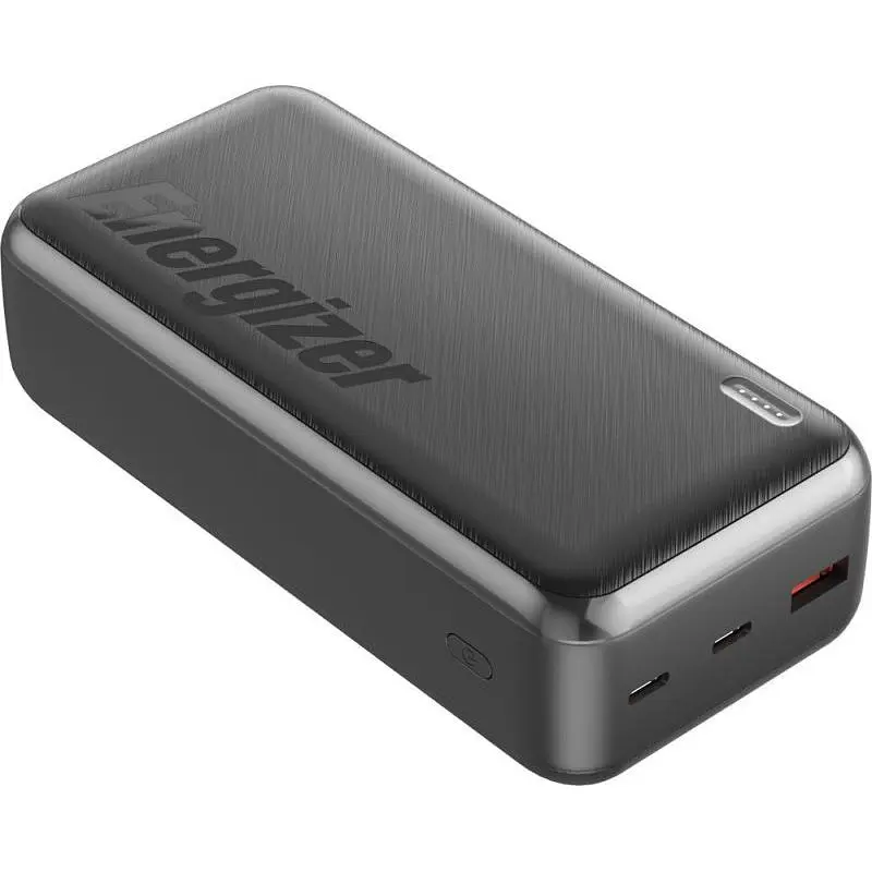 Павербанк ENERGIZER UE30055PQ 30000 mAh PD20W + QC22.5W (Black) - фото 2