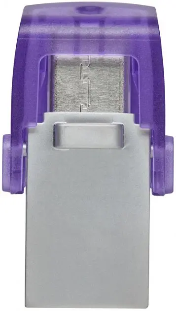 Flash Drive DT Duo 3C 128GB 200MB/s dual USB-A + USB-C Kingston teh0023311 - фото 2