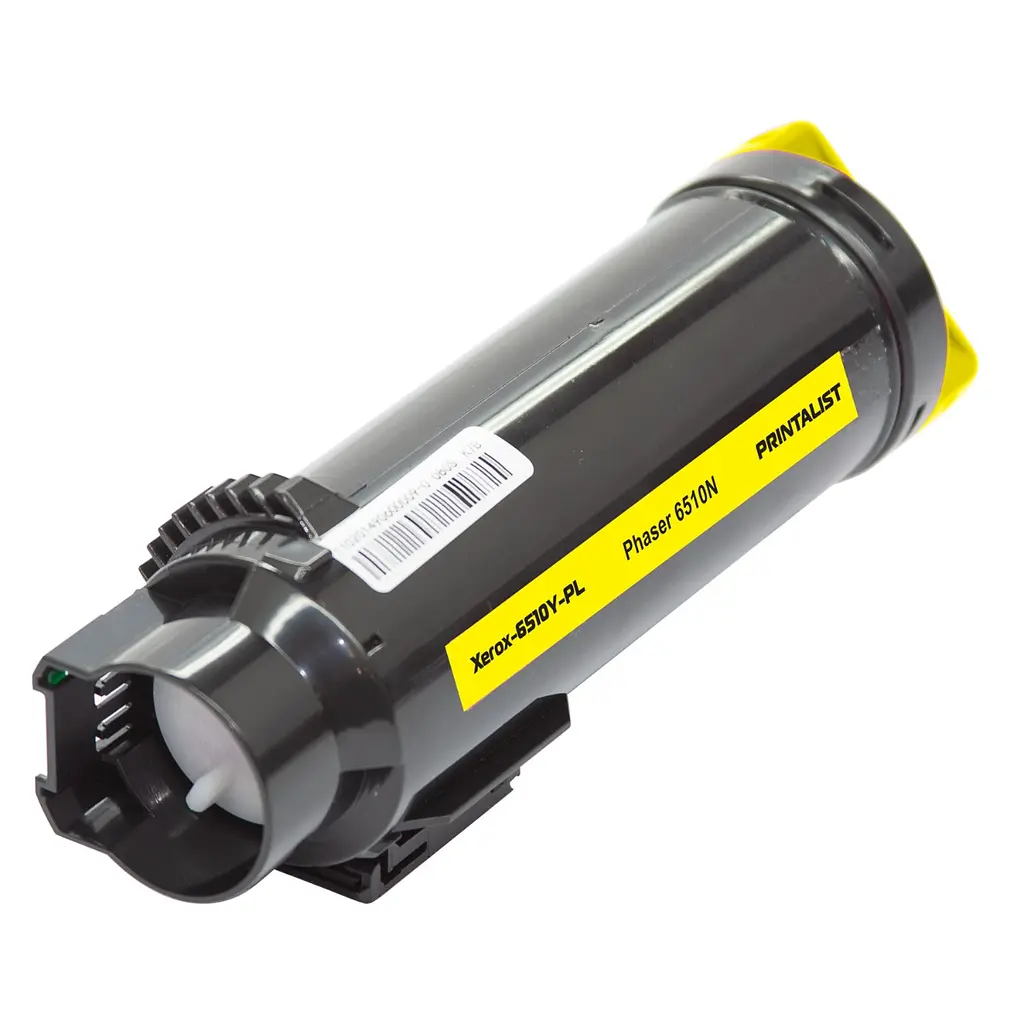 Туба з тонером PRINTALIST для Xerox Phaser 6510N, WC 6515N аналог 106R03695 Yellow ( 4300 ст.) (Xerox-6510Y-PL) - фото 3