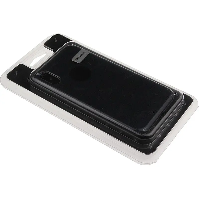 Чохол-накладка Toto TPU Shine Case iPhone XR Black - фото 2