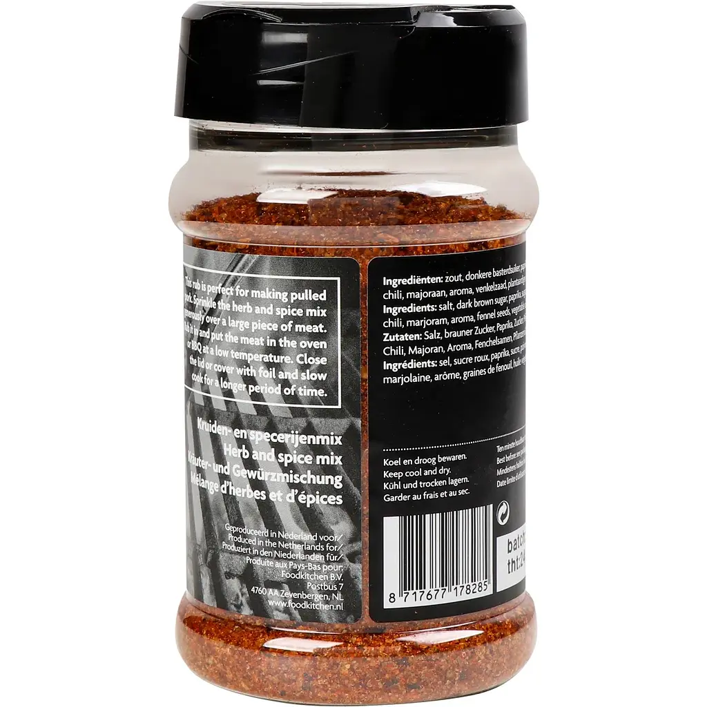 Приправа Not Just BBQ Pulled Pork Rub для свинины классическая 210 г - фото 3