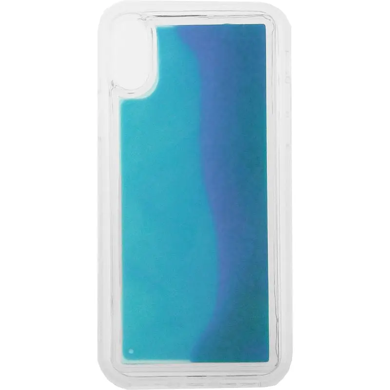 Чохол-накладка Toto Night Light Liquid Shine Case iPhone X/XS Blue - фото 2