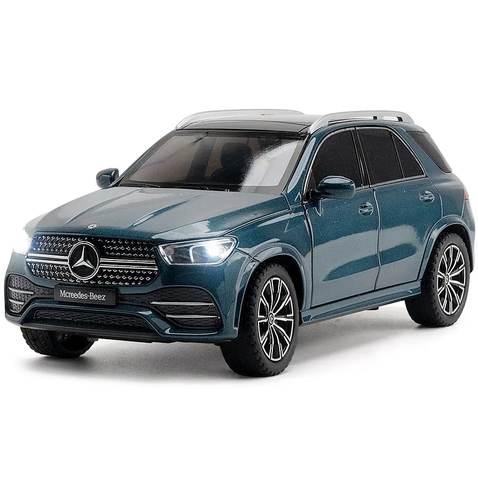 Колекційна металева модель автомобіля АвтоЕксперт Mercedes-Benz GLE 350 з інерцією, світлом та звуком 1:24 - фото 8